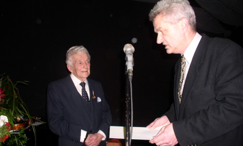 16.III.2007, Hades, Lublin, A.Schreyer otrzymuje medal Przeydenta Lublina